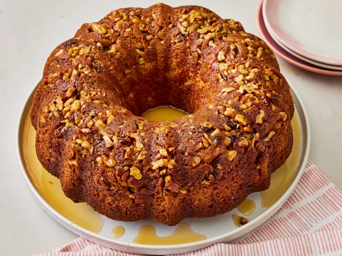 Golden Rum Cake